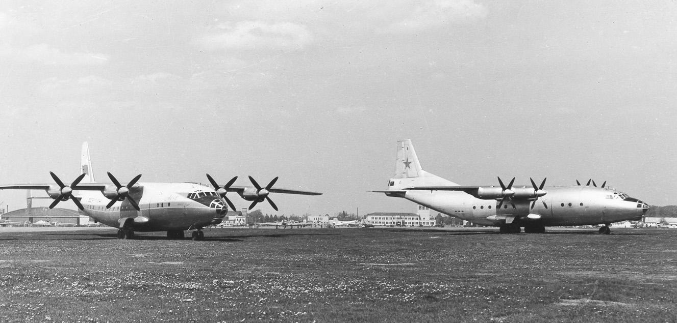 Среднемагистральный пассажирский самолет Ан-10. - Российская авиация